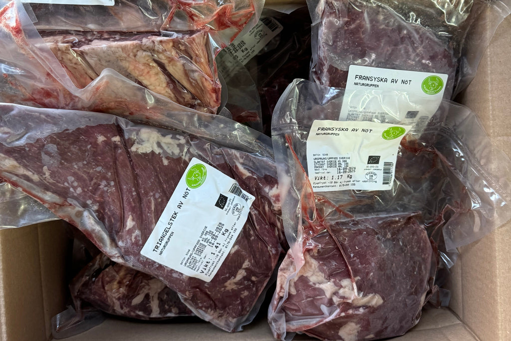 Köttlåda - blandade styckdetaljer