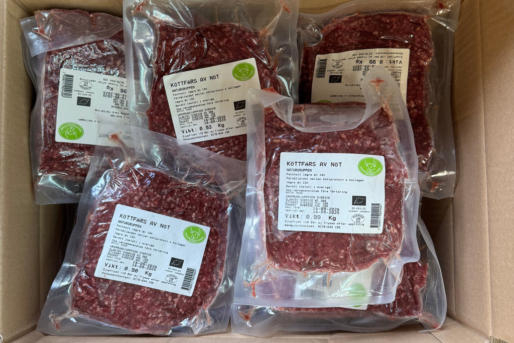 Köttlåda - köttfärs