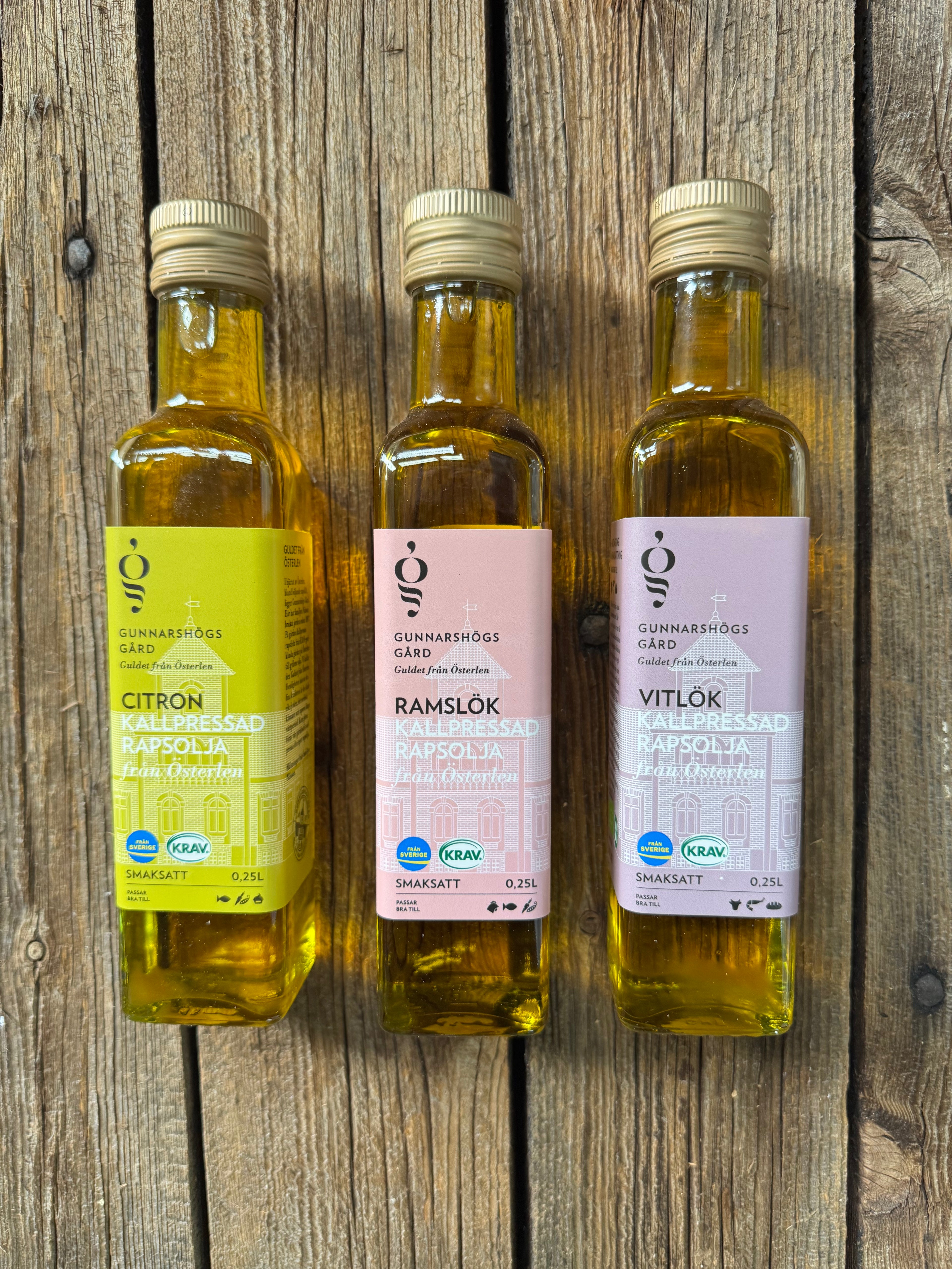 Kallpressad rapsolja