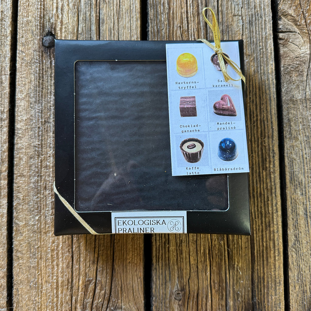Handgjorda ekologiska praliner